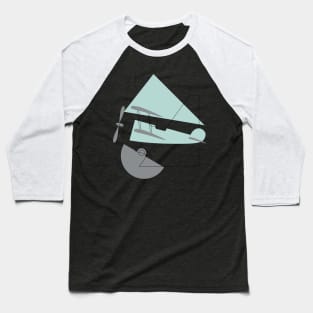 Little Plane Baseball T-Shirt